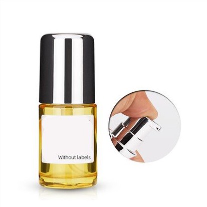 30ml Press Lotion Bottle Skin Care Lotion Essence Bottle Portable Travel Cosmetic Glass Bottle