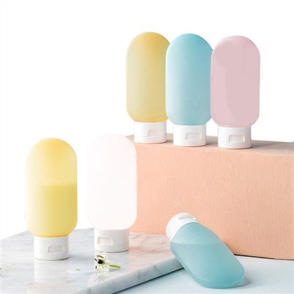 Colorful Empty Travel Set Shampoo Plastic Tubes