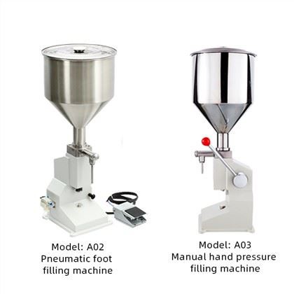 Pneumatic Piston Manual Liquid Filling Machine